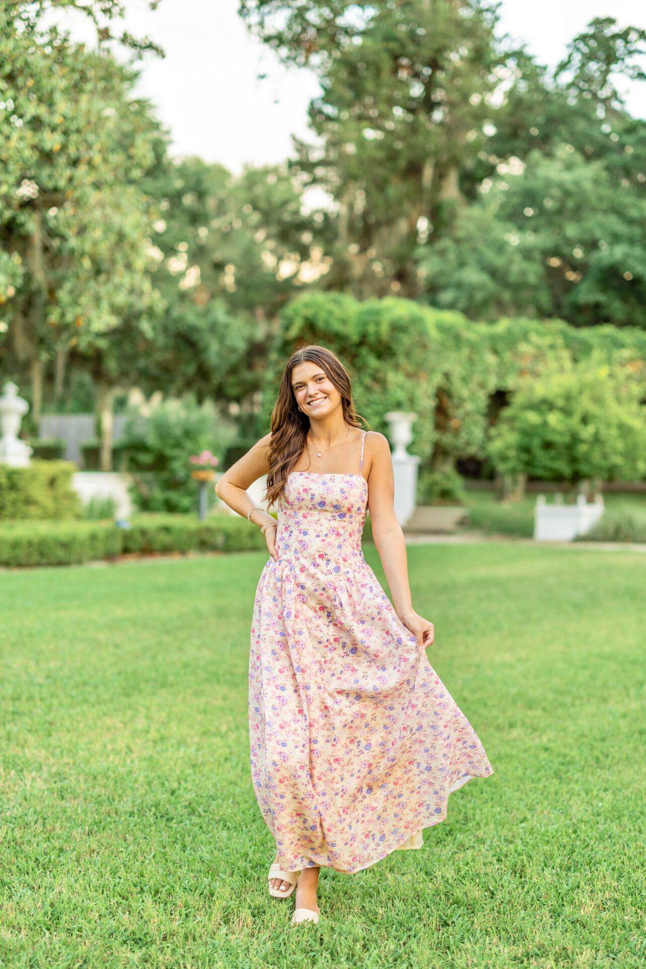 Girl in Jekyll Island for Senior Photoshoot