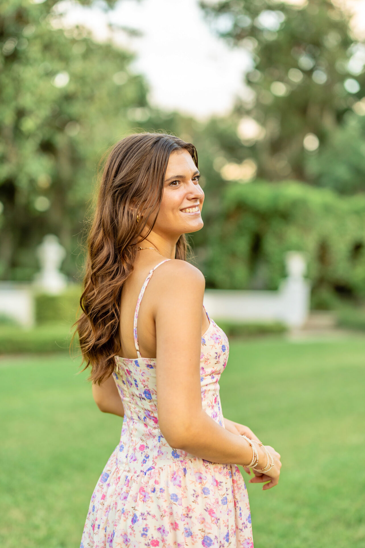 Girl in Jekyll Island for Senior Photoshoot