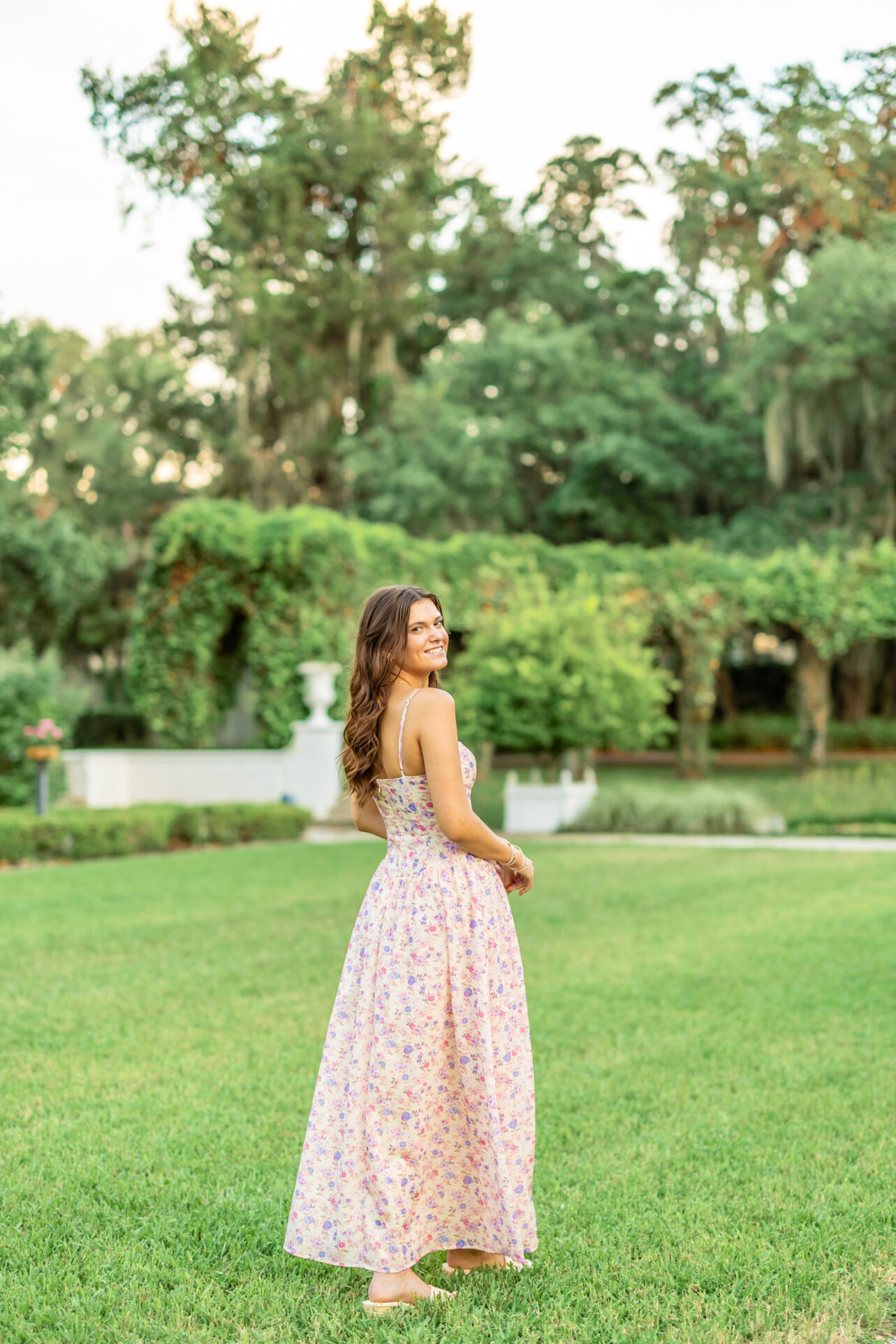 Girl in Jekyll Island for Senior Photoshoot