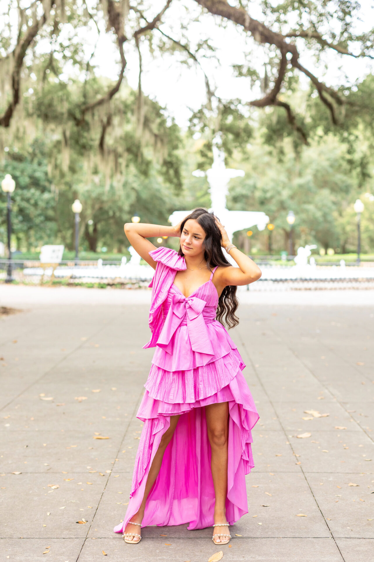 Annabell's Forsyth Park Senior Pictures 