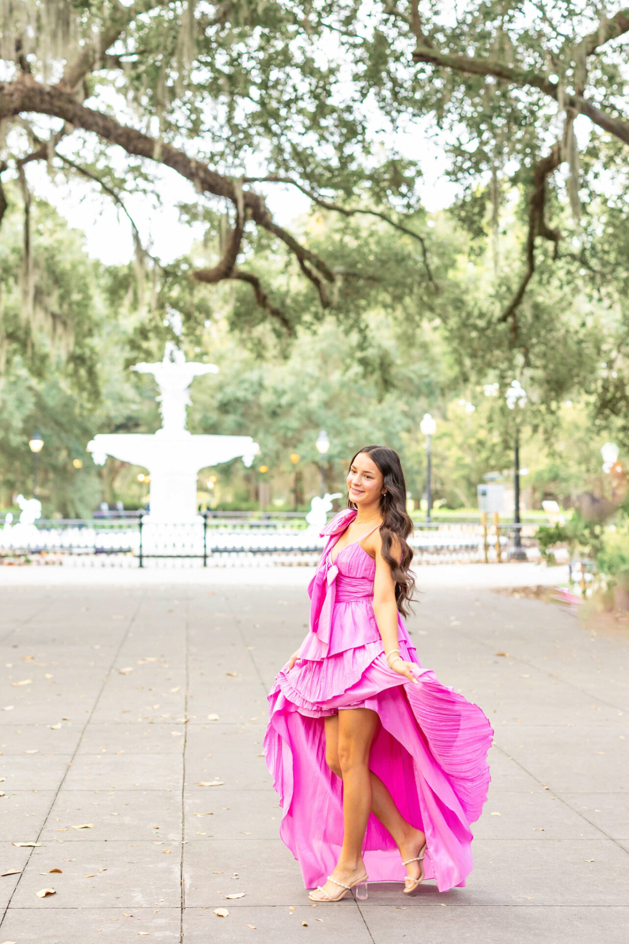 Annabell's Senior Style Forsyth Park Pictures 