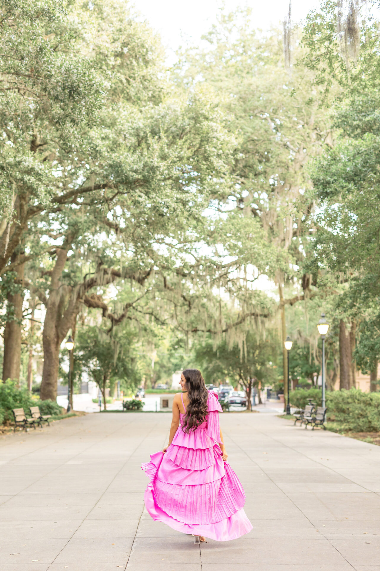 Annabell's Forsyth Park Senior Style Portraits  