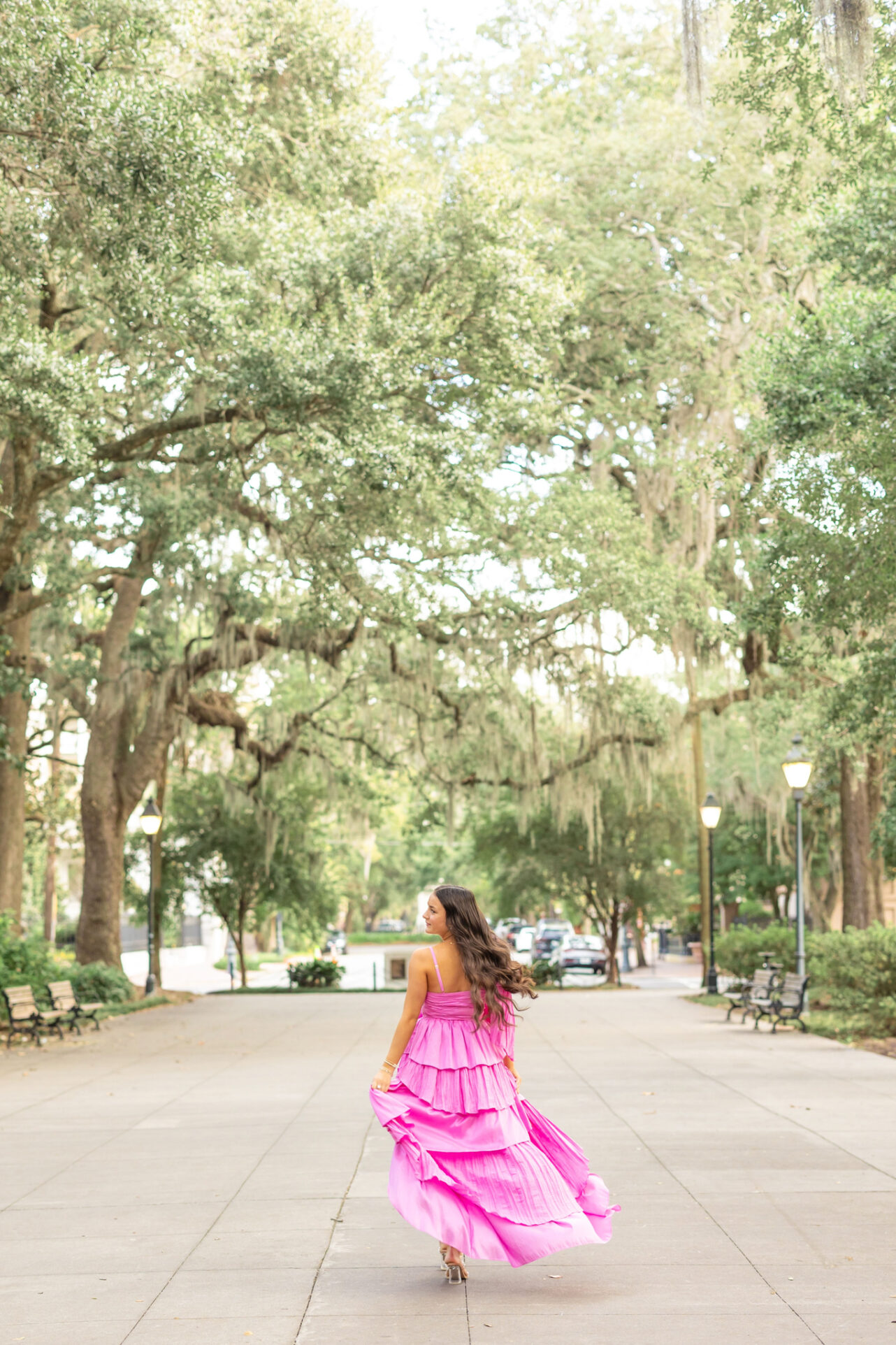Annabell's Forsyth Park Senior Style Portraits  