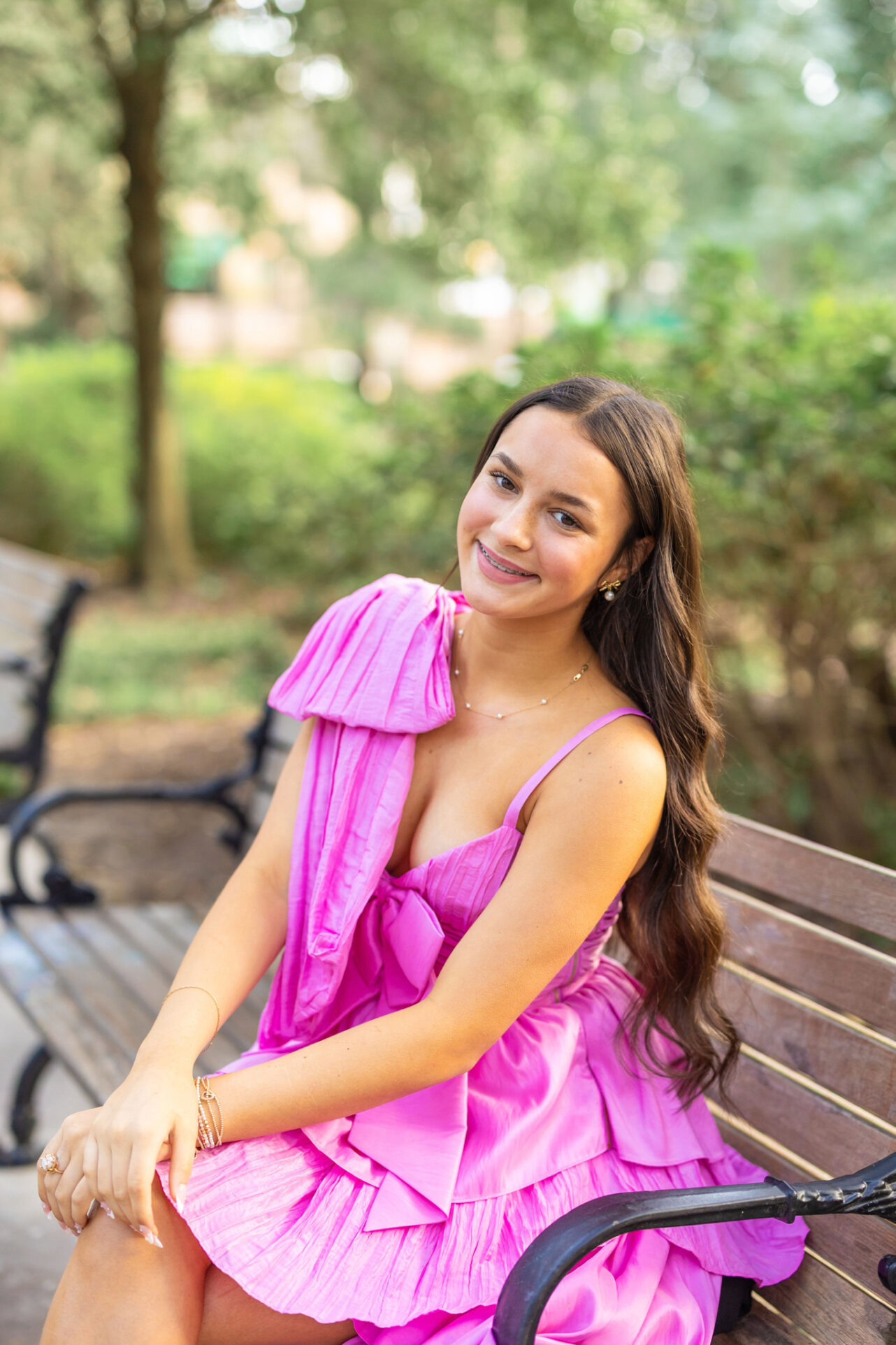 Annabell's Forsyth Park Senior Style Portraits  