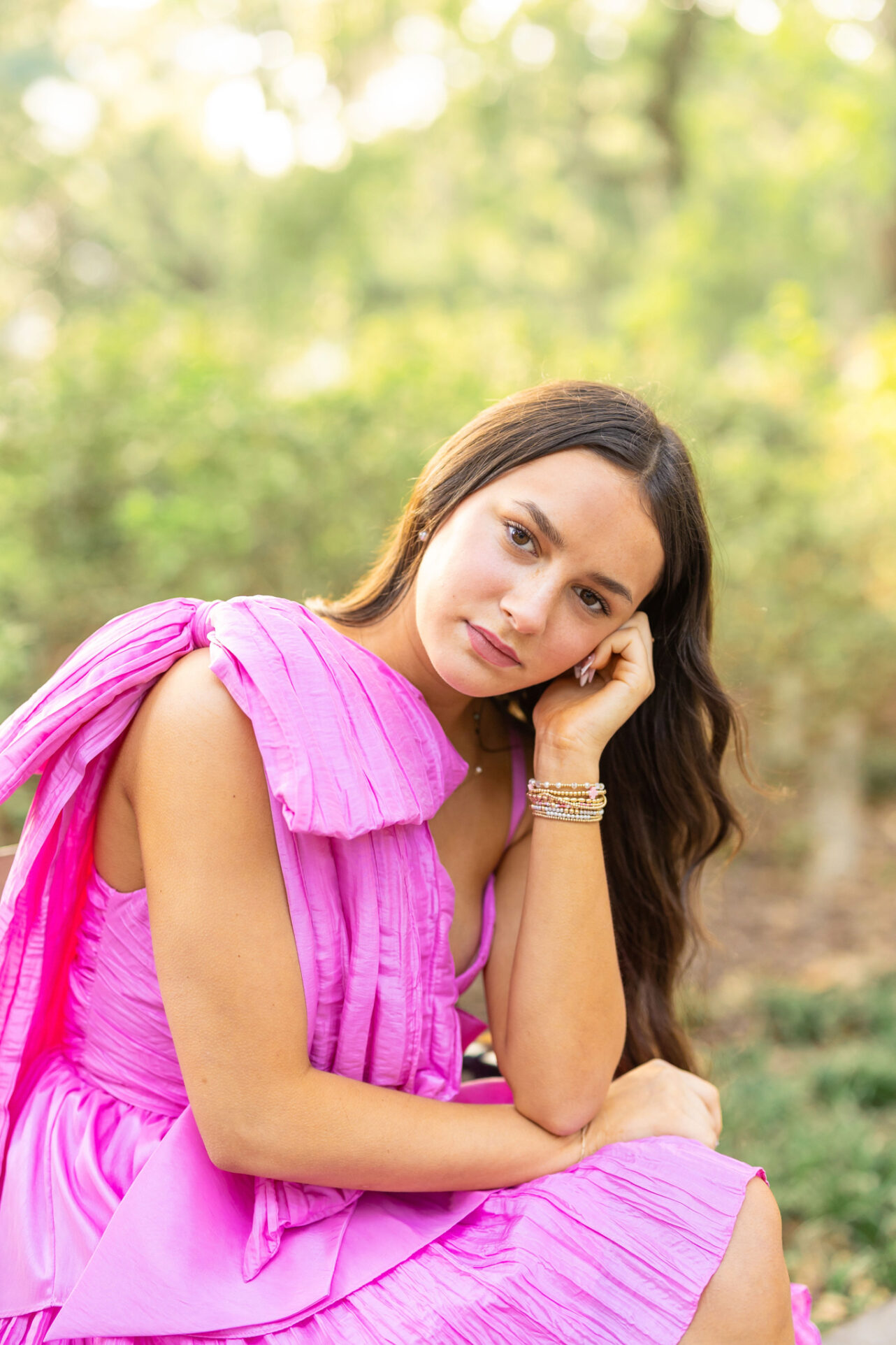 Forsyth Park Senior Style Portraits with Abi Faith Photography